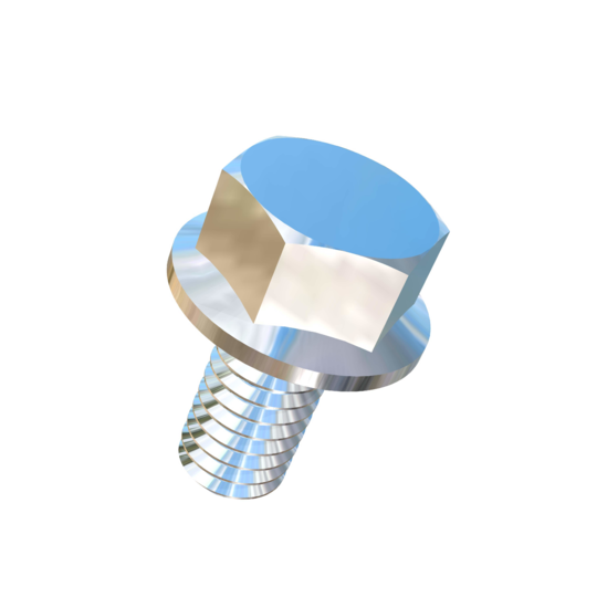 Titanium 5/16-18 X 5/8 UNC Allied Titanium Hex Head Flange Bolt (No Dimple)